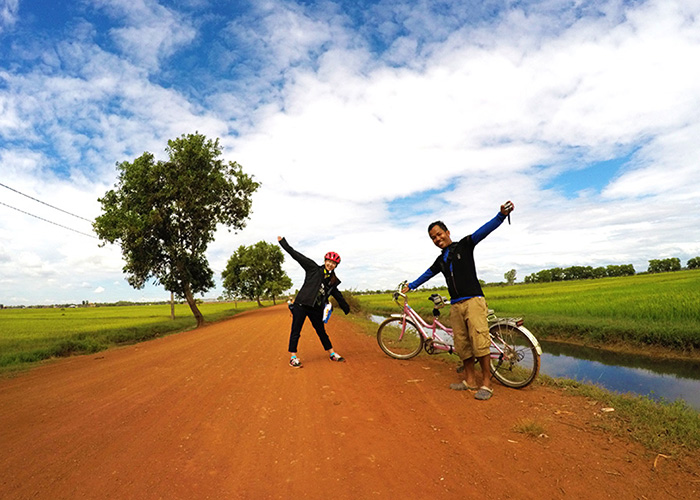 カンボジア アンコール遺跡＆田舎道を走る
サイクリングツアー３泊５日