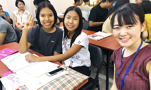 ヤンゴン 日本語教師体験と国際交流 6日間 イメージ