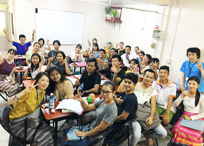 ミャンマー ヤンゴン 日本語教師体験と国際交流 6日間