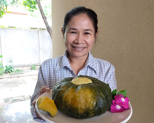 かぼちゃでつながるカンボジア イメージ