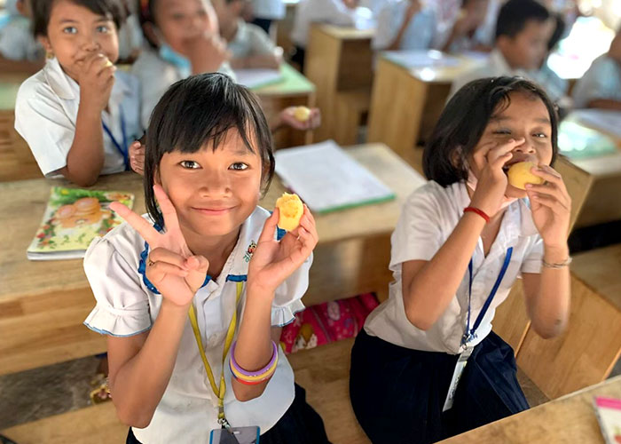 カンボジア 子どもの栄養改善について考える旅