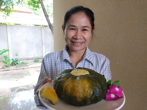 かぼちゃでつながるカンボジア イメージ